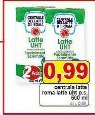 Pewex Latte parzialmente scremato offerta