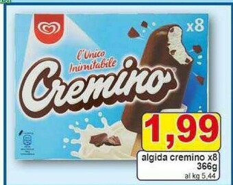 Pewex Gelati algida offerta