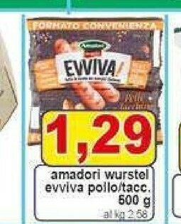 Pewex Wurstel di pollo offerta