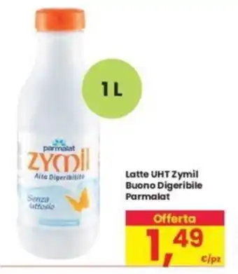 Interspar Latte UHT Zymil Buono Digeribile Parmalat offerta