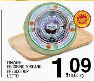 Pinzani pecorino toscano fresco dop
