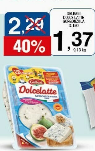 Sigma Dolcelatte gorgonzola dop 150 g(ml) offerta