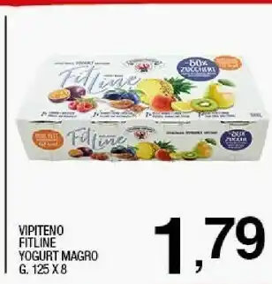 Sigma Sterzing-vipiteno - yogurt magro fitline fragola, limone, prugna, frutti di bosco 1000 g(ml) offerta