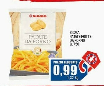 Sigma Sigma - patate fritte 750 g(ml) offerta