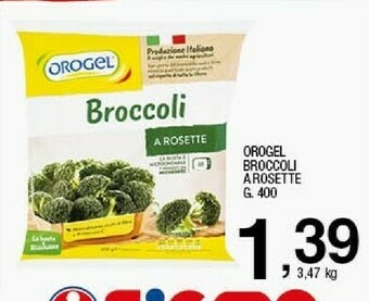 Sigma Broccoli rosette i vegetali offerta