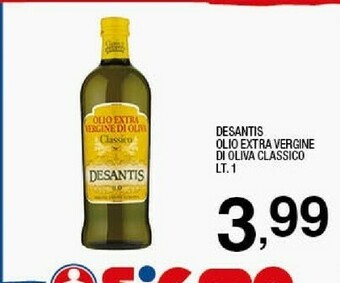 Sigma Olio extra vergine d'oliva classico 1000 g(ml) offerta