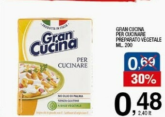 Crema da cucina light 200 g(ml)