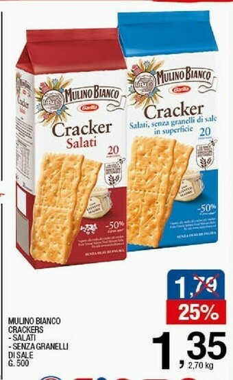 Sigma Sfoglia di grano crackers salati 500 g(ml) offerta