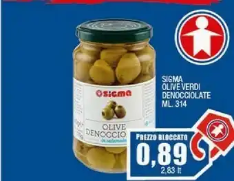 Sigma Sigma olive verdi denocciolate offerta