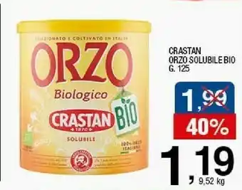 Orzo solubile bio