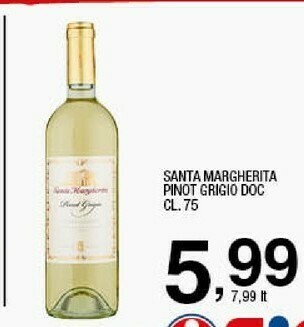 Sigma Pinot grigio doc offerta