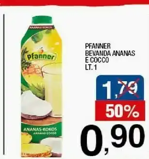 Pfanner - 100% ananas 1000 g(ml)