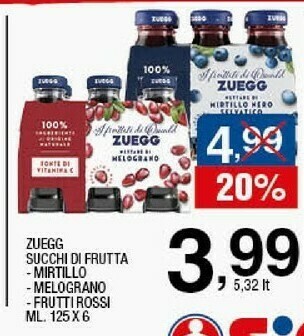 Sigma Succhi di frutta offerta