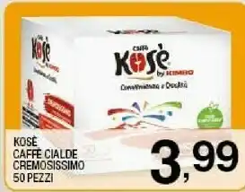 Sigma Caffe cialde cremosissimo 50 pezzi offerta