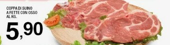 Sigma Coppa di suino a fette con osso offerta