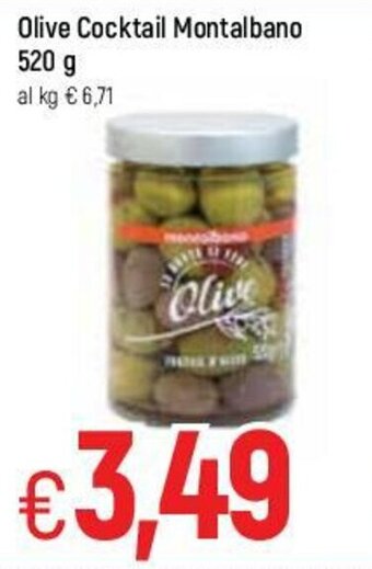 Famila Olive Cocktail Montalbano 520g offerta