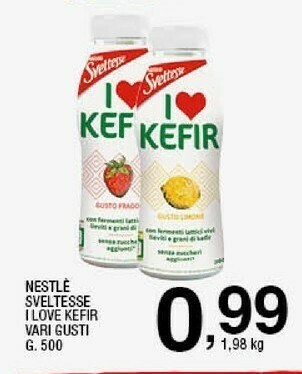 Sigma Sveltesse i lové kefir offerta