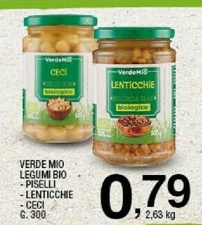 Sigma Legumi bio - piselli offerta