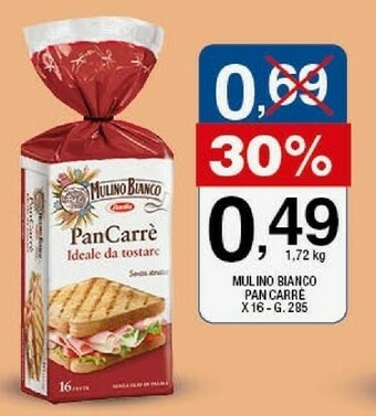 Sigma Pan carrè ideale da tostare 285 g(ml) offerta