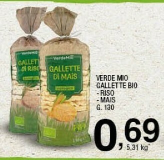 Sigma Gallette bio offerta