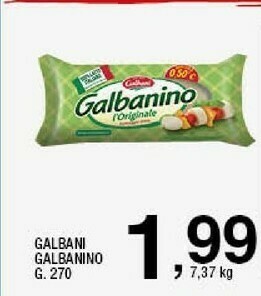 Sigma Galbanino 270 g(ml) offerta