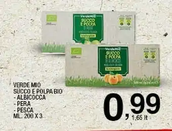 Sigma Succo e polpa bio offerta