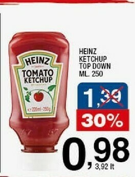 Sigma Ketchup top down offerta