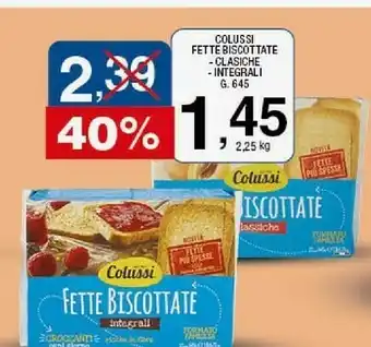 Sigma Fette biscottate integrali offerta