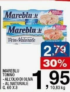 Sigma Mareblu - tonno all'olio di oliva offerta