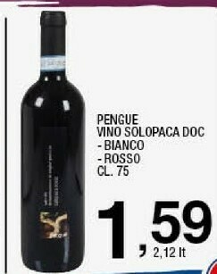 Sigma Pengue vino solopaca doc - bianco offerta