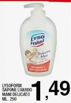 Sigma Sapone liquido mani delicato offerta
