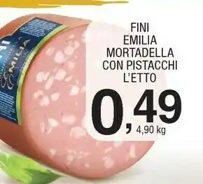 Sigma Fini emilia mortadella con pitachi offerta