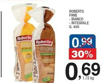 Sigma Roberto - pane bianco 400 g(ml) offerta