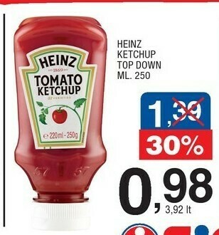Sigma Ketchup top down offerta