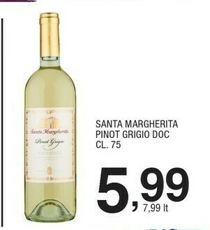 Sigma Pinot grigio doc offerta