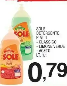 Sigma Detergente piatti classico offerta