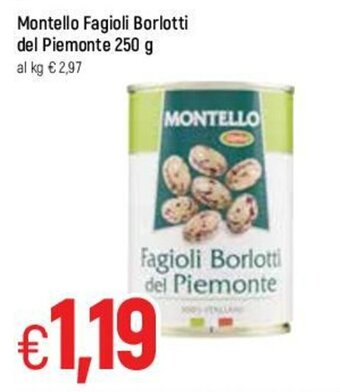 Famila Montello Fagioli Borlotti del Piemonte 250g offerta