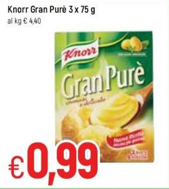 Famila Knorr Gran Purè 3x75g offerta