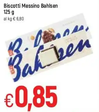 Famila Bahlsen Biscotti Messino 125g offerta