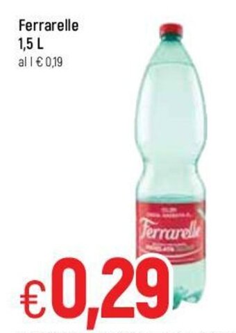 Famila Ferrarelle 1,5l offerta
