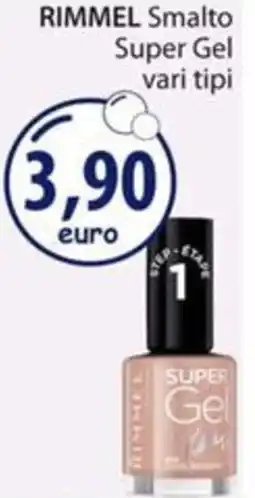 Acqua & Sapone RIMMEL Smalto Super Gel vari tipi offerta