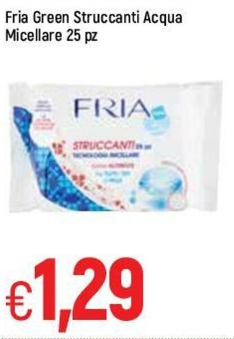 Famila Fria Green Struccanti Acqua Micellare 25pz offerta
