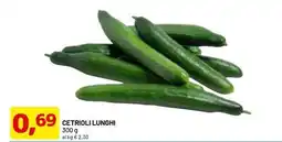 DPiù CETRIOLI LUNGHI 300 g offerta