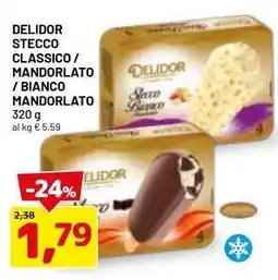 DPiù DELIDOR STECCO CLASSICO / MANDORLATO / BIANCO MANDORLATO offerta