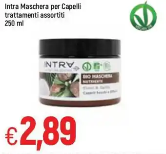 Famila Intra Maschera per Capelli trattamenti assortiti 250ml offerta