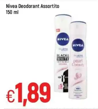 Famila Nivea Deodorant Assortito 150ml offerta