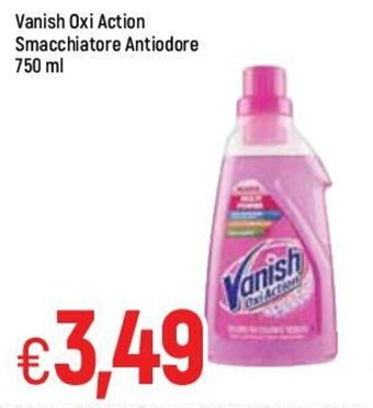 Famila Vanish Oxi Action Smacchiatore Antiodore 750ml offerta
