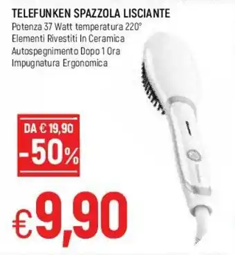 Famila Telefunken Spazzola Lisciante offerta