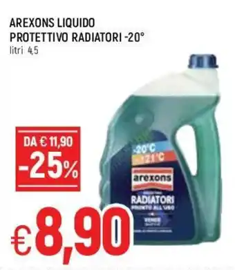 Famila Arexons Liquido Protettivo Radiatori -20° offerta