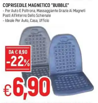 Coprisedile Magnetico "Bubble"